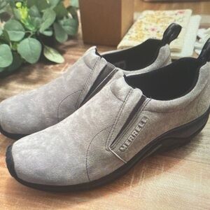 Merrell Men's Light Gray Slip-On Shoes